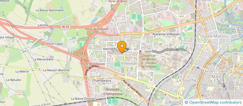 localisation de l'entreprise MONSIEUR METIN DOGAN à RENNES