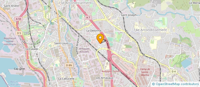 localisation de l'entreprise MONSIEUR METIN GENC à MARSEILLE 15EME