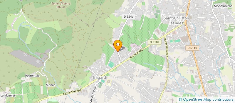 localisation de l'entreprise MONSIEUR METIN GUL  BAGARD