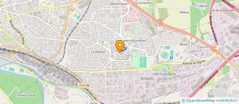 localisation de l'entreprise MONSIEUR METIN ISIK à BEZIERS