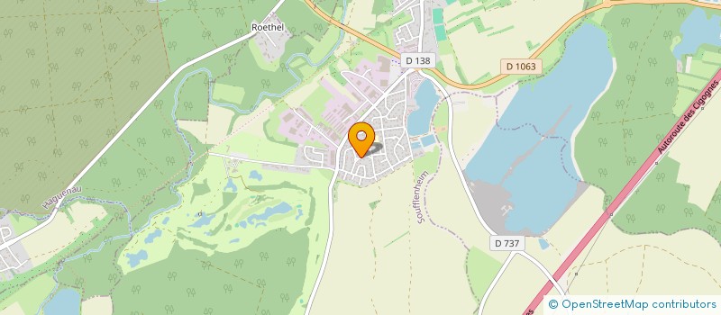 localisation de l'entreprise MONSIEUR METIN KARACALI  SOUFFLENHEIM