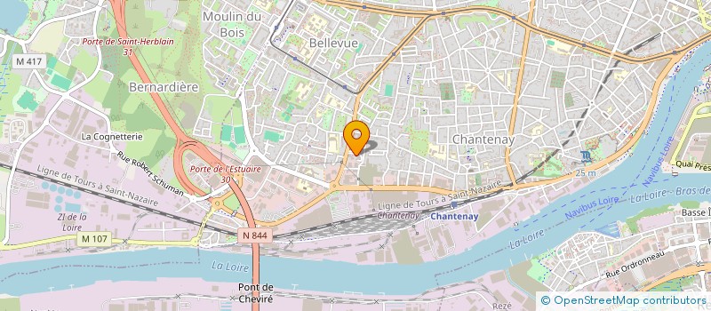 localisation de l'entreprise MONSIEUR METIN TOKTAS à NANTES