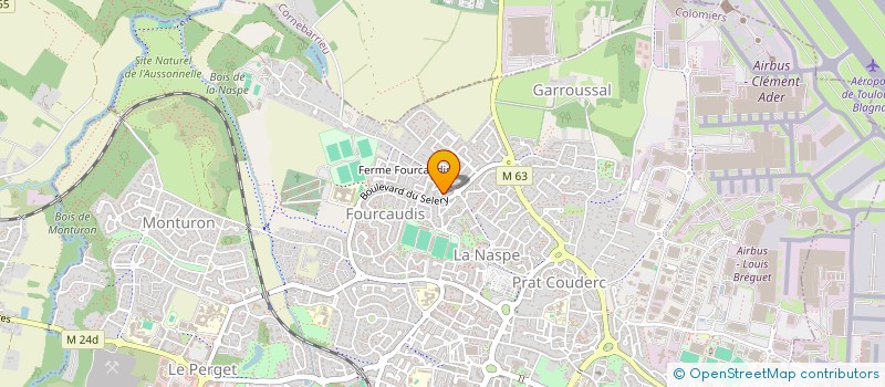 localisation de l'entreprise MONSIEUR METIN YUSEIN à COLOMIERS