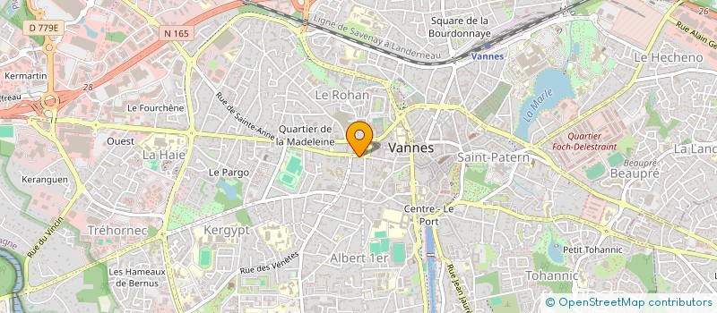 localisation de l'entreprise MONSIEUR METRY GHEBREYAL à VANNES