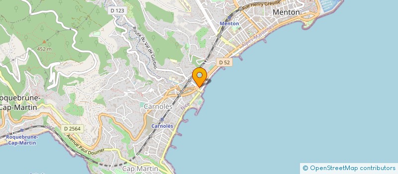 localisation de l'entreprise MONSIEUR MEULDERS HOREMANS à MENTON