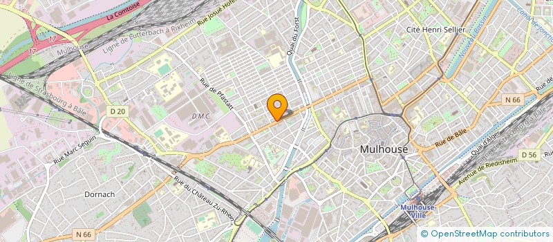 localisation de l'entreprise MONSIEUR MEVEINOYOU KPIRA à MULHOUSE