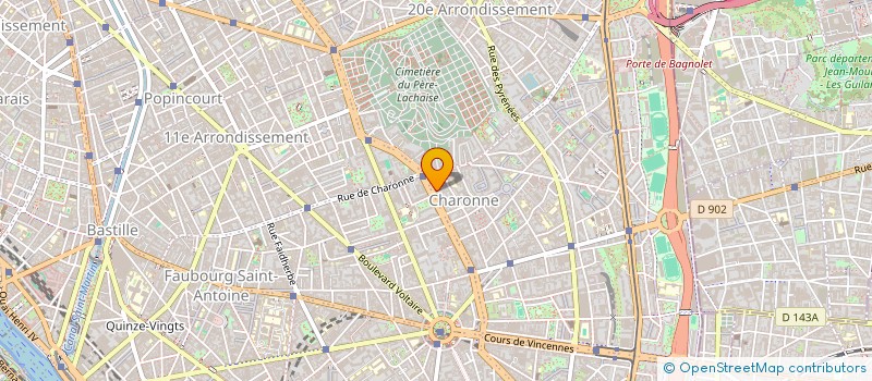 localisation de l'entreprise MONSIEUR MEVEN FANOUILLERE  PARIS