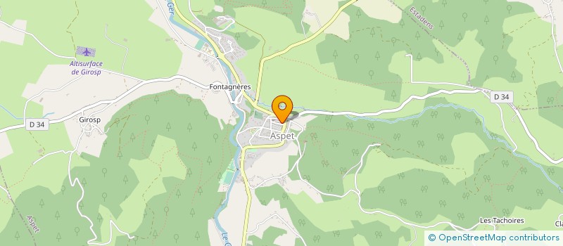localisation de l'entreprise MONSIEUR MEVEN FOULQUIER à ASPET