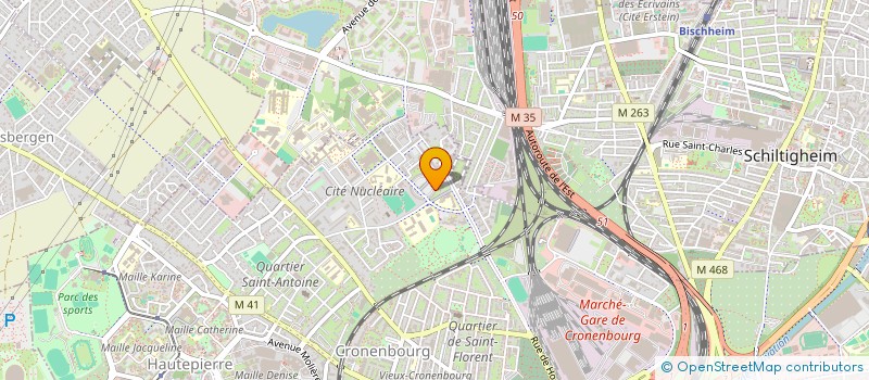localisation de l'entreprise MONSIEUR MEVLIT ALTINPINAR  STRASBOURG