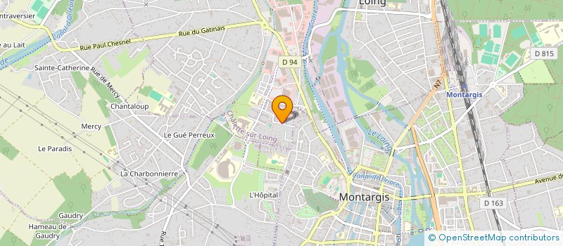 localisation de l'entreprise MONSIEUR MEVLUT BULUT à CHALETTE-SUR-LOING