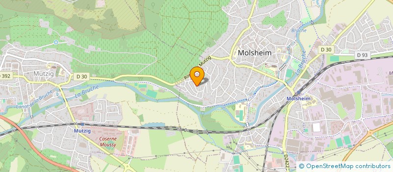 localisation de l'entreprise MONSIEUR MEVLUT CELEPCI  MOLSHEIM