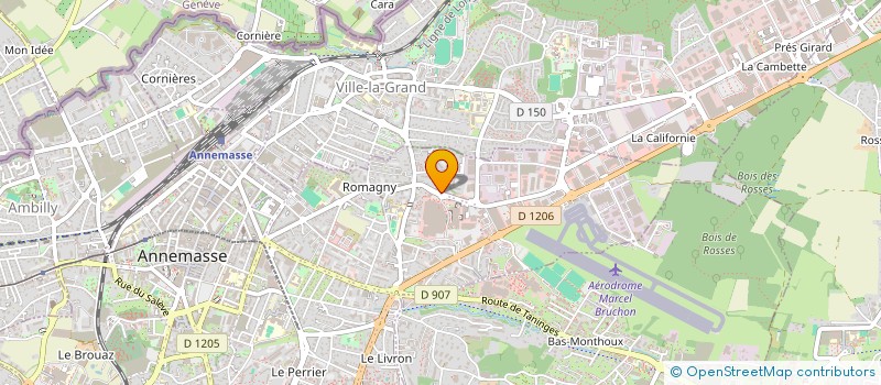 localisation de l'entreprise MONSIEUR MEVLUT CETINTAS à ANNEMASSE