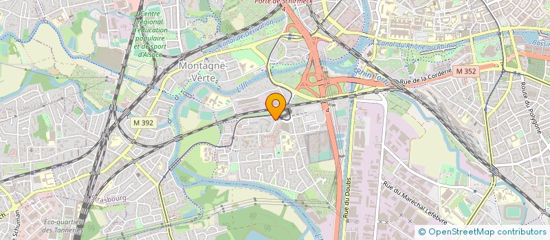 localisation de l'entreprise MONSIEUR MEVLUT COSKUN à STRASBOURG