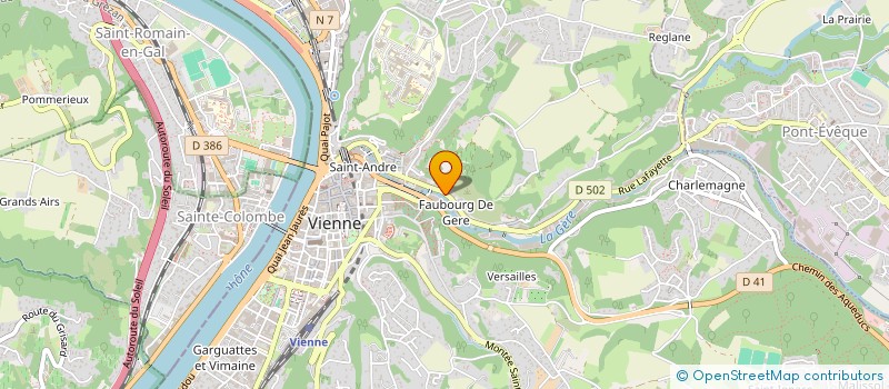 localisation de l'entreprise MONSIEUR MEVLUT UYSAL à VIENNE