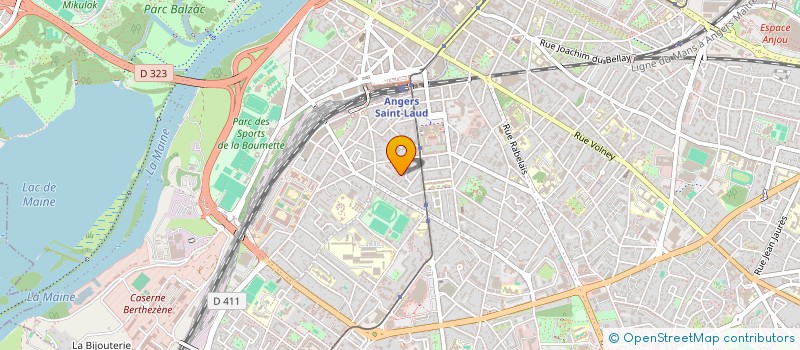 localisation de l'entreprise MONSIEUR MEWAEL MEHARI TEKLEMARIAM à ANGERS