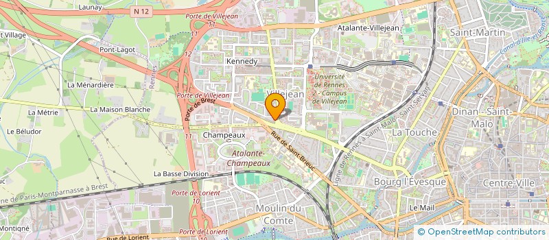 localisation de l'entreprise MONSIEUR MEWEN THIERY  RENNES