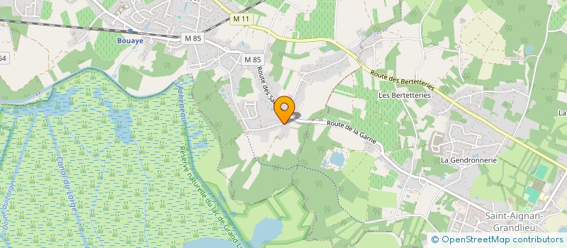 localisation de l'entreprise MONSIEUR MEWEN THOMAS  BOUAYE