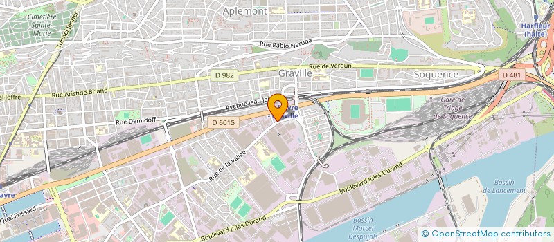 localisation de l'entreprise MONSIEUR MEWUNESSO DJATO  LE HAVRE