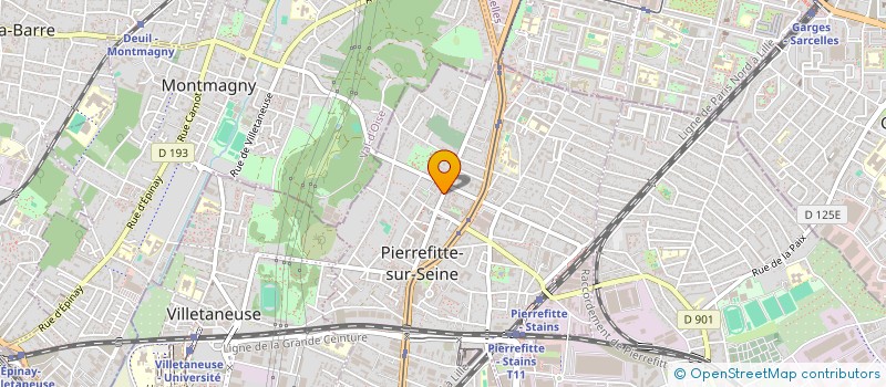 localisation de l'entreprise MONSIEUR MEYER BISMUTH à PIERREFITTE-SUR-SEINE