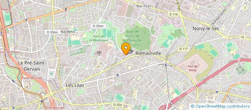 localisation de l'entreprise MONSIEUR MEYER BRAKHA à ROMAINVILLE