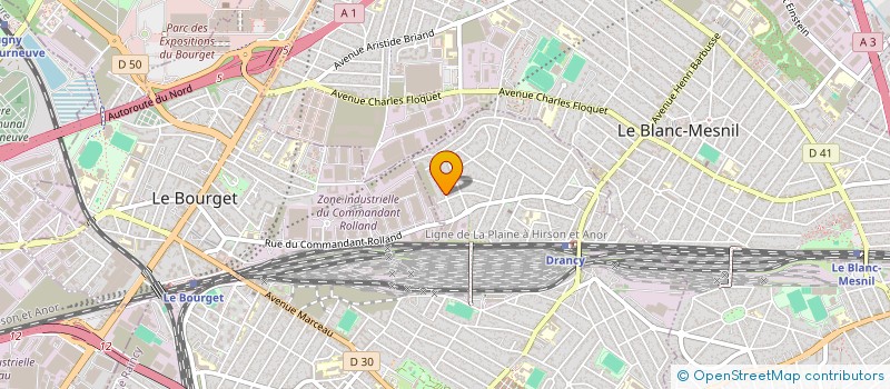 localisation de l'entreprise MONSIEUR MEYER GUEZ à DRANCY