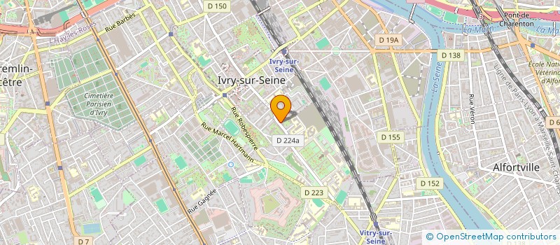 localisation de l'entreprise MONSIEUR MEYRIL BOGLIO  IVRY-SUR-SEINE