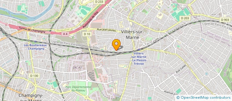 localisation de l'entreprise MONSIEUR MEYSA SY  VILLIERS-SUR-MARNE