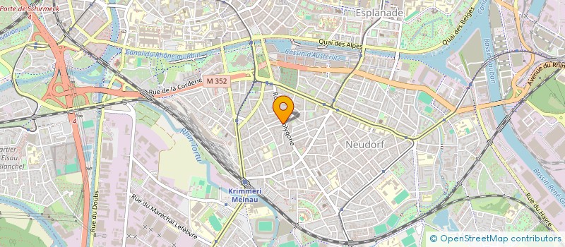 localisation de l'entreprise MONSIEUR MEYTI PERINCEK à STRASBOURG