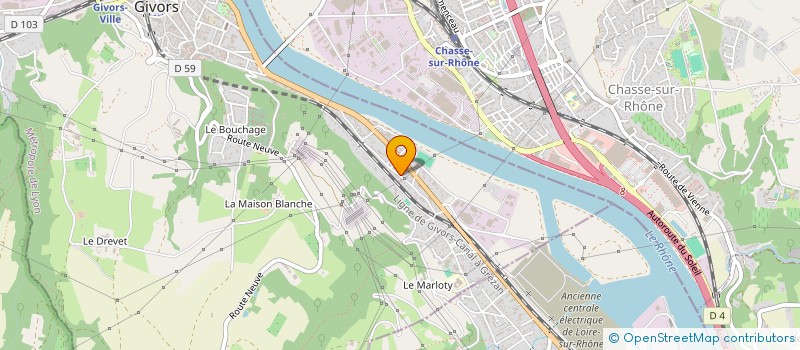localisation de l'entreprise MONSIEUR MEZIAN ZAGHOUGH à GIVORS