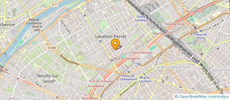 localisation de l'entreprise MONSIEUR MEZIANE ADGHAR à LEVALLOIS-PERRET