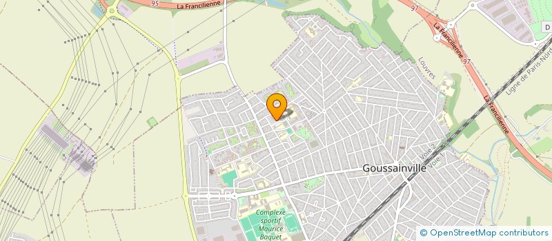 localisation de l'entreprise MONSIEUR MEZIANE AMOKRANE  GOUSSAINVILLE