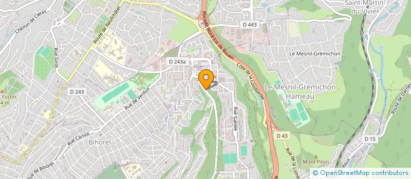 localisation de l'entreprise MONSIEUR MEZIANE BANOUH  ROUEN