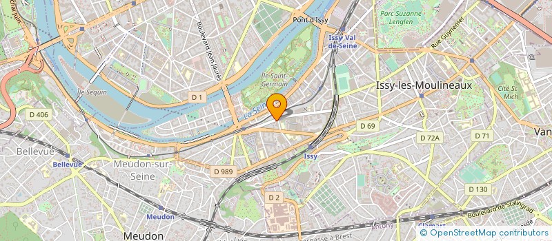 localisation de l'entreprise MONSIEUR MEZIANE BOUDAOUD à ISSY-LES-MOULINEAUX