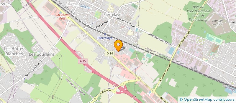 localisation de l'entreprise MONSIEUR MEZIANE BOUDJERABA à PIERRELAYE