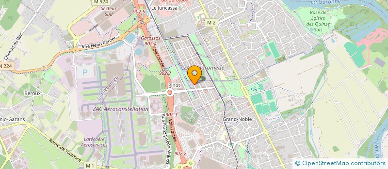 localisation de l'entreprise MONSIEUR MEZIANE HAMDANI  BLAGNAC