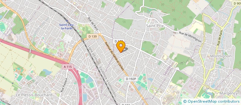 localisation de l'entreprise MONSIEUR MEZIANE HAMMAR à SAINT-PRIX