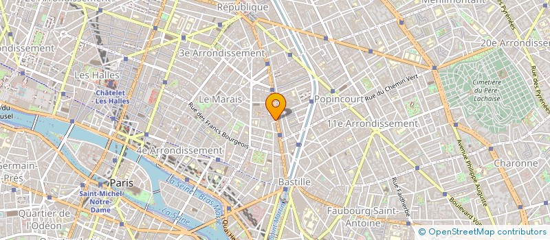 localisation de l'entreprise MONSIEUR MEZIANE KAHLOUCHE à PARIS