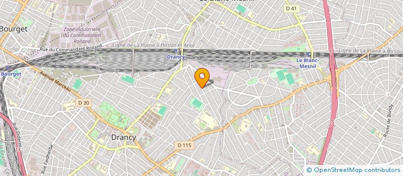 localisation de l'entreprise MONSIEUR MEZIANE MEZIECHE  DRANCY