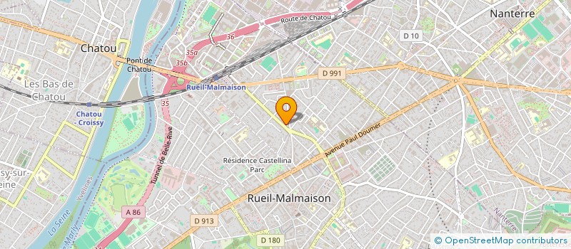 localisation de l'entreprise MONSIEUR MEZIANE SID AHMED à RUEIL-MALMAISON