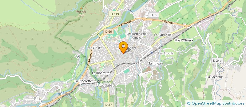 localisation de l'entreprise MONSIEUR MEZIANE TAKBOU à PRADES