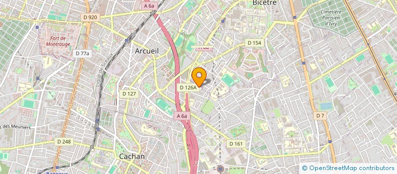 localisation de l'entreprise MONSIEUR MEZIANE TIFOUCHE  ARCUEIL