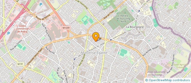 localisation de l'entreprise MONSIEUR MEZRI BRIGUI  TOURCOING