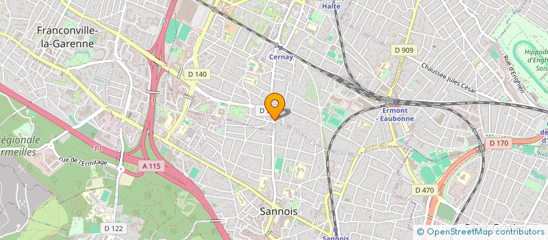 localisation de l'entreprise MONSIEUR MGUER VARTANIAN à ERMONT