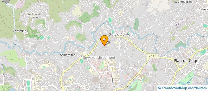 localisation de l'entreprise MONSIEUR MHAMADIA MALAZA à MARSEILLE 13