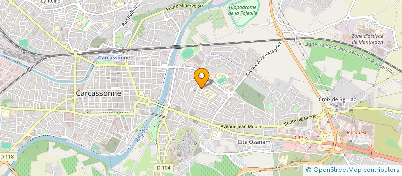 localisation de l'entreprise MONSIEUR MHAMED AKAROUM à CARCASSONNE