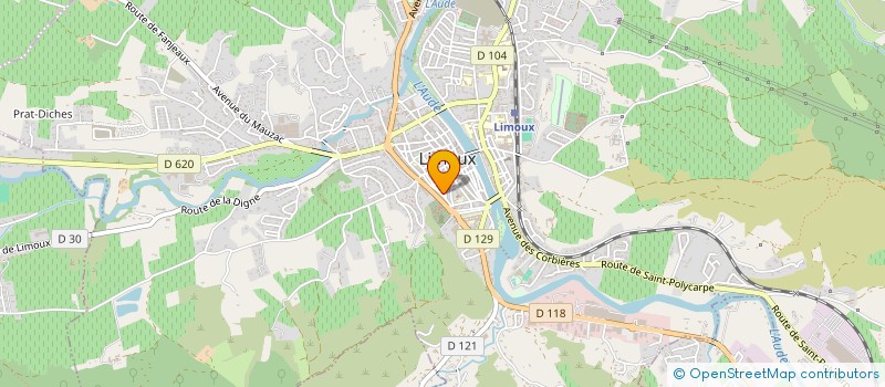 localisation de l'entreprise MONSIEUR MHAMED AZOUM à LIMOUX