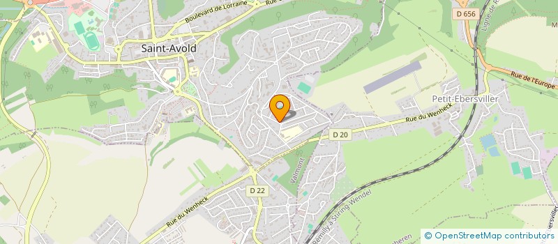 localisation de l'entreprise MONSIEUR MHAMED BELABBES  SAINT-AVOLD