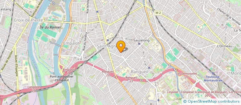 localisation de l'entreprise MONSIEUR MHAMED BOUDJADI  TOULOUSE