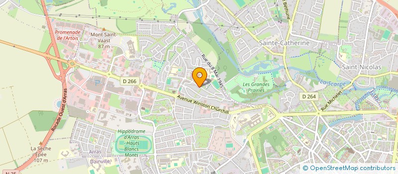 localisation de l'entreprise MONSIEUR MHAMED BOUJOUF à ARRAS