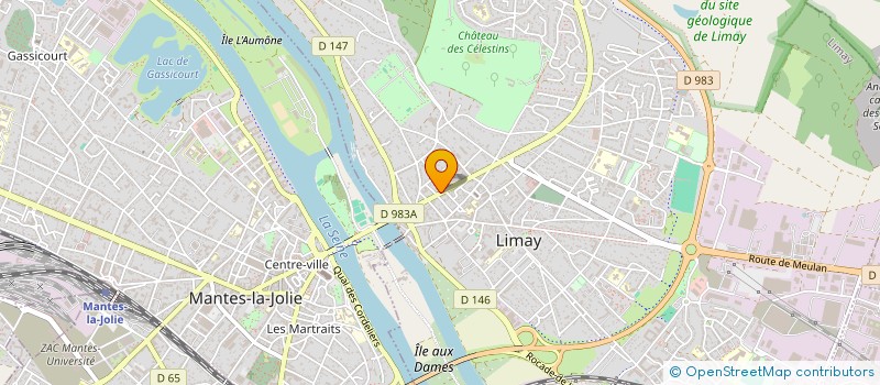 localisation de l'entreprise MONSIEUR MHAMED CHANNI à LIMAY
